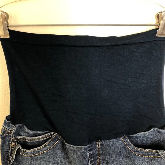 HAUTE MAMA Denim Jean Shorts Size Small - Picture 5 of 10